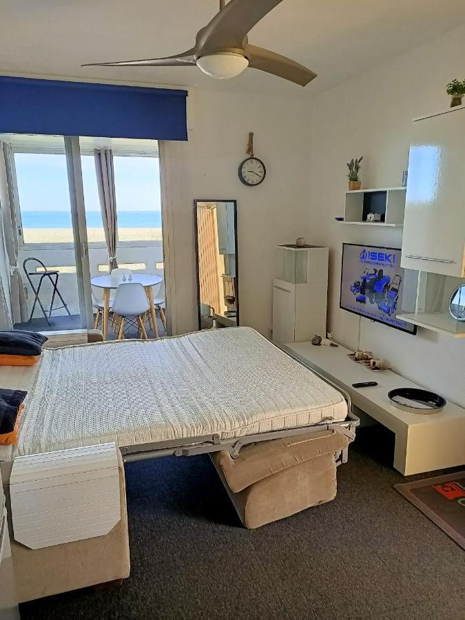 Studio Vue Mer 100 M De La Plage Leucate Luaran gambar